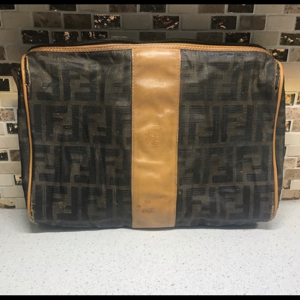 FENDI - Large FF Clutch